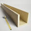 Poutre de plafond 3 côtés en faux bois Endurathane Rough Cedar (poutre en U)-96270152-105323840-105323841