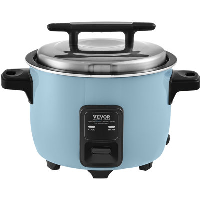 Commercial Rice Cooker, 50-Cup Rice Cooker, 10.57 Qt / 10 Liter Large Rice Cooker and Warmer with Nonstick Inner Pot, Fast Cooking and 24-Hour Keep Warm, Featuring Rice Cup and Paddle