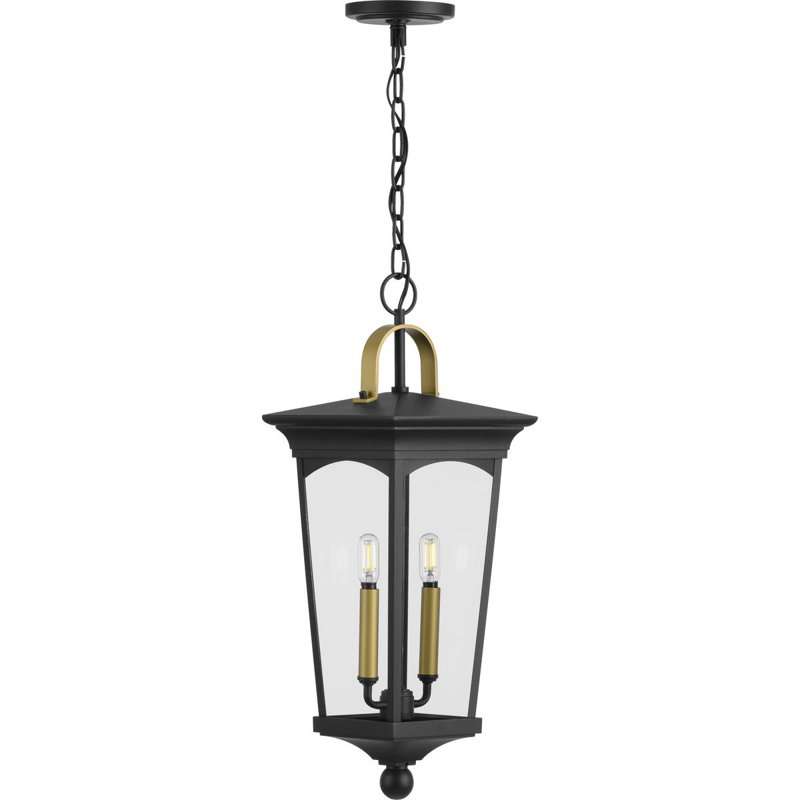 Luminaire suspendu rectangulaire à 2 lumières Laverriere