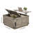 Farmhouse Lift Top LED Coffee Table With Storage-464484020