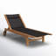 Montauk Sun-lounger Reclining Teak Chaise Lounge-1664188761