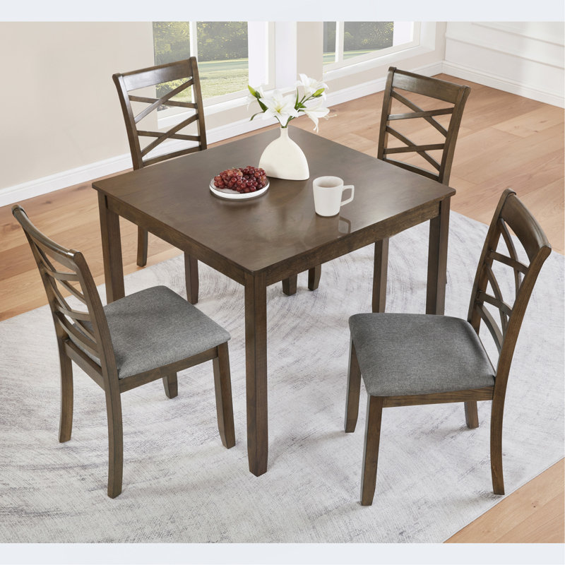 Ensemble de table de salle à manger 5 pièces Elegant Elegant