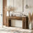 Rustic Coffee Table,Sturdy Console Table