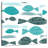 Brampt Abstract Fish School-109392884