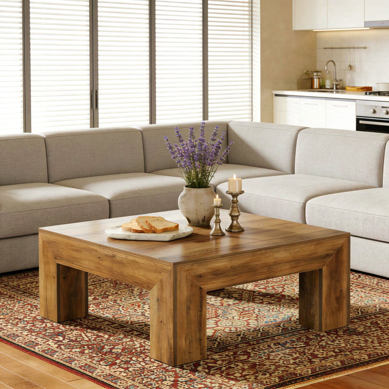 Square Greeting Table,Coffee Table,Cocktail Table,Rustic Accent Center