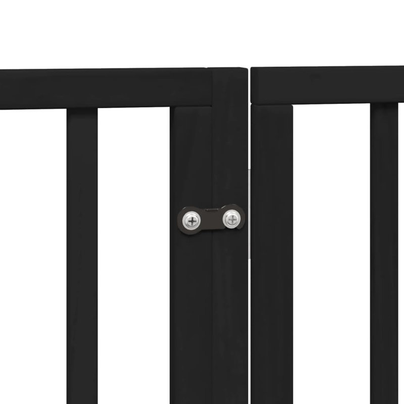 Wood Pet Crate, Black