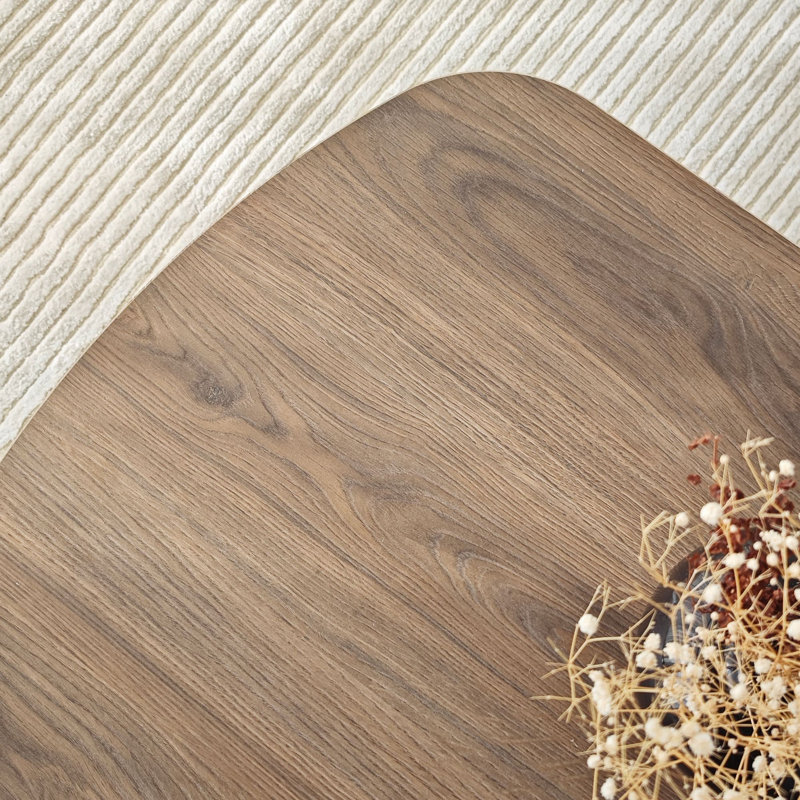 Modern Coffee Table, Walnut Color, 41.3 x 13.8 x 23.6 inches | 100% Melamine Coated Particle Board with PVC Edgebanding | Stylish & Durable Design for Living Room, Modern Aesthetic, Easy to Clean