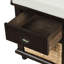 Banc de rangement rustique avec 3 tiroirs et 3 paniers-1870674326