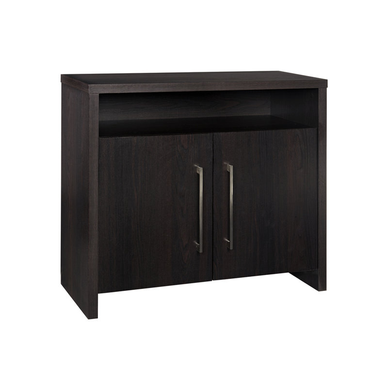 Armoire de rangement Hex, Noyer noir
