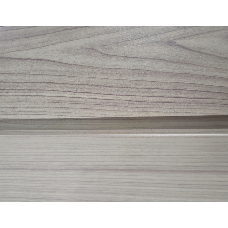 Rectanglar Terrace Planter Short, Ash Brown, 9.5" H x 18" W x 11" D