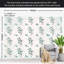 Papier peint botanique - nature menthe verte-1936333056