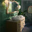 Landshapes By Daniel Arsham 27-In X 39-In Framed Mirror