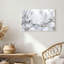 Art mural en toile Gallery Wrap pour le salon, la chambre à coucher, le bureau ou le vestibule - Décoration murale décorative avec fleurs blanches-129332546-129332548