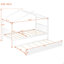 Lit simple en bois avec lit gigogne simple-781313854