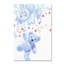 « blue teddy », art sur toile-21939473
