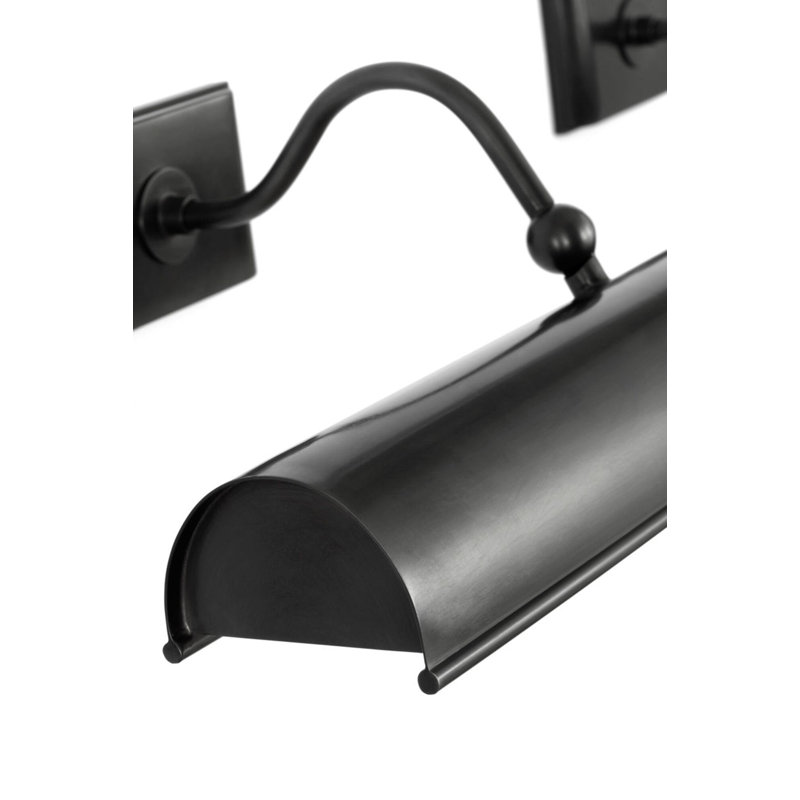 Hessen Picture Light, Bronze, 4.75" H x 30" W x 9" D