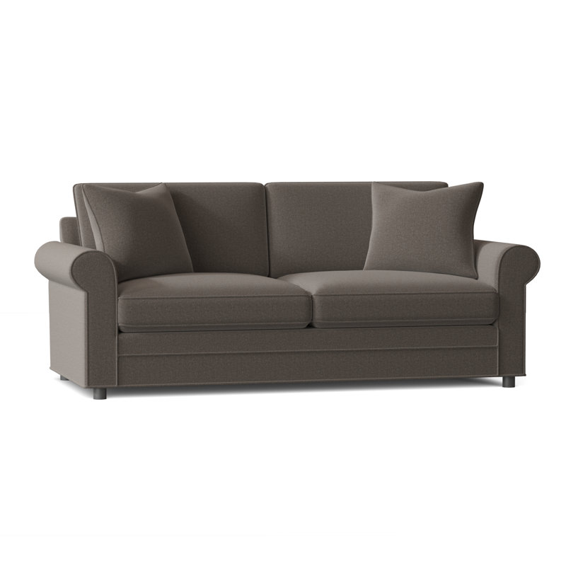 Edgeworth Upholstered 85'' Sofa, Gray Sugar Performance; 0863-84, Air Dream Mattress