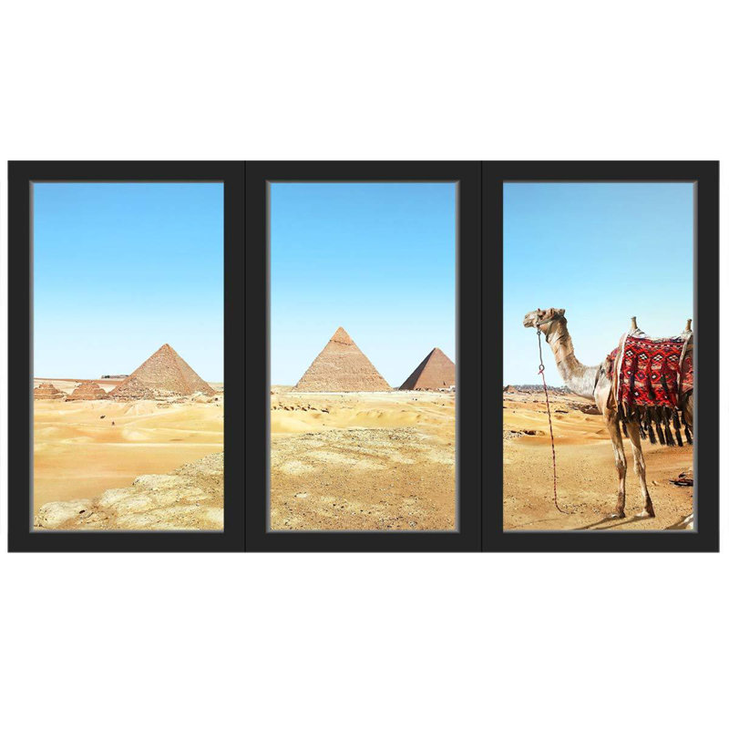 Scenic & Cityscapes Window Decal, 28" H x 48" W