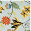 Tapis floral en laine et viscose touffeté à la main Soho-438885409
