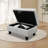 Faux Leather Upholstered Storage Bench-1695223175