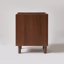 Table de chevet en noyer brun-130152403