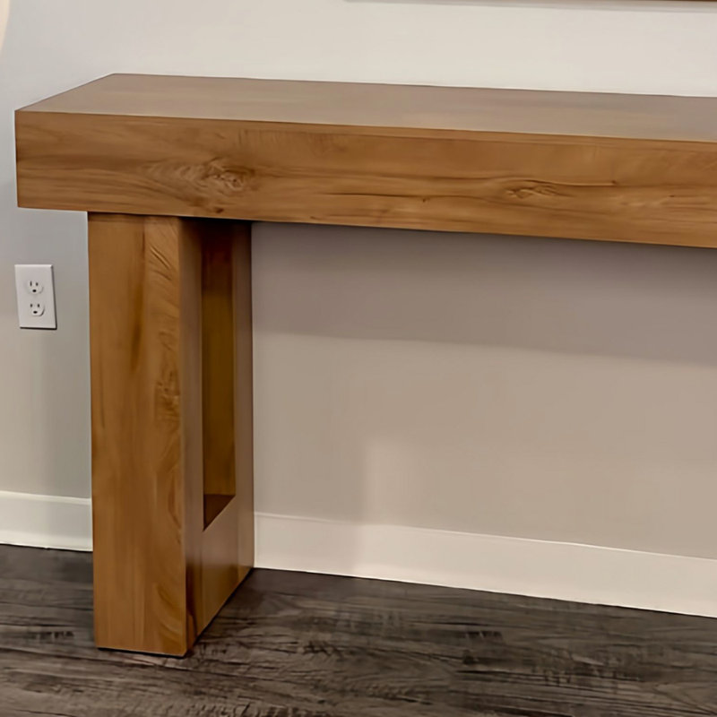 Console American Country simple et élégante, H 33,5 po x l 70,9 po x P 13,8 po
