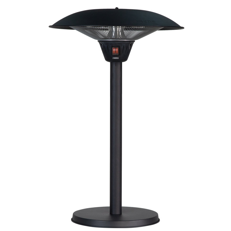 Zanussi ZTTPTH5 2.1kW, IP44 Rated, Table Top Patio Heater in Black