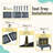 2-Pieces Outdoor Chaise Lounge Chairs with Adjustable Backrest-25642340