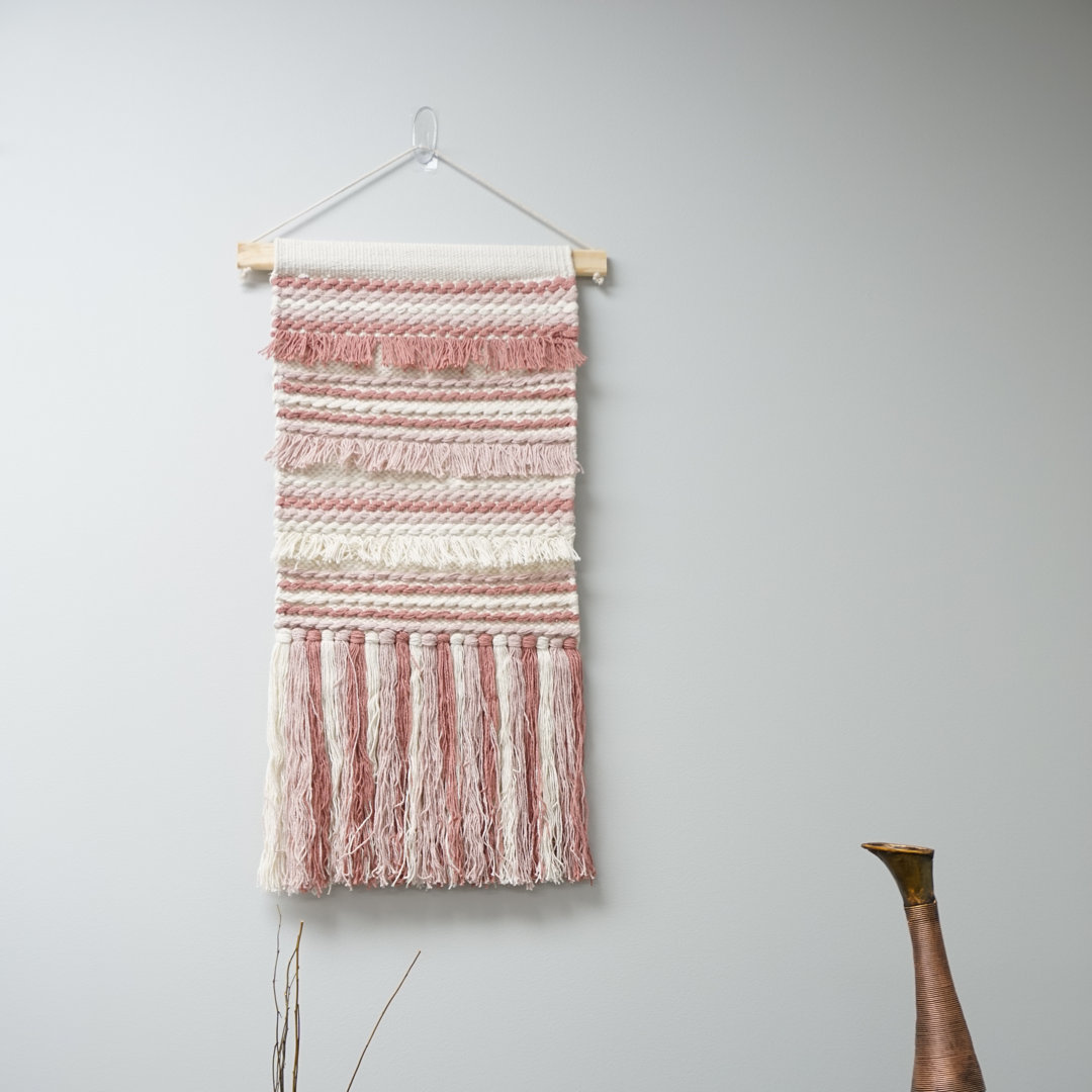 Hand Woven Wall Hanging Bungalow Rose