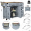 Wood Kitchen Island-600621923