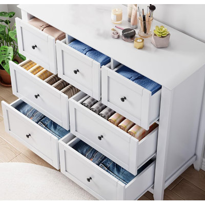 106.4cm W 7 - Drawer Chest of Drawers