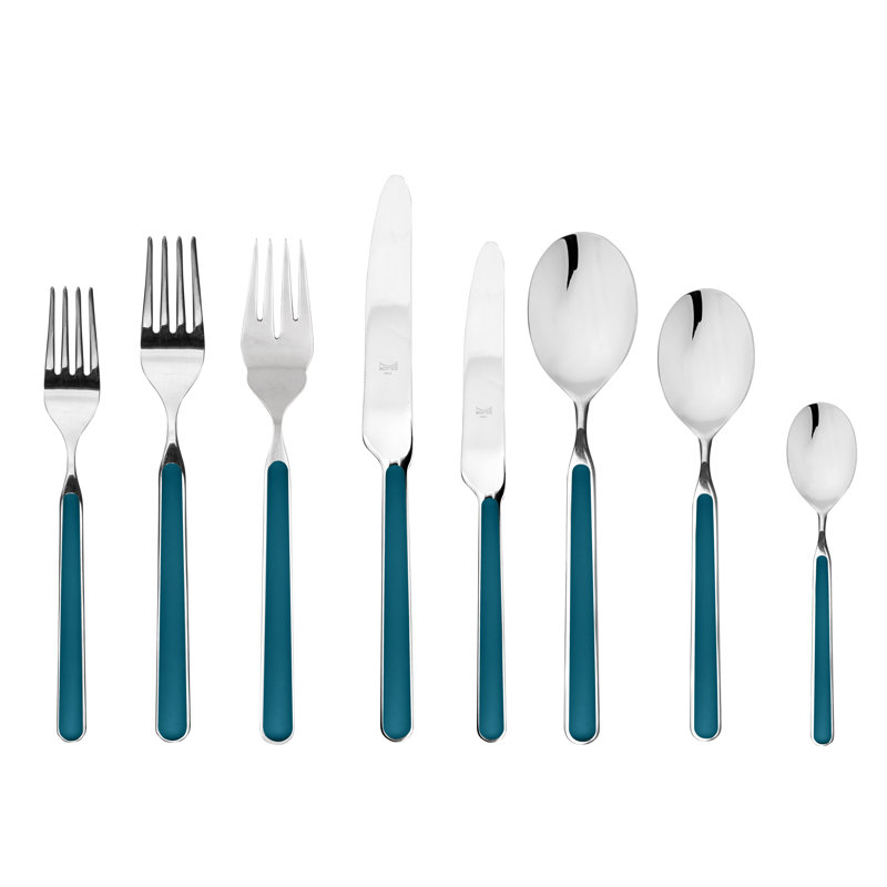 Ensemble de couverts Fantasia - 54 pièces - Bleu, Bleu