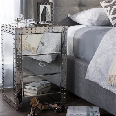 Fosston 3 Drawer Nightstand by Everly Quinn