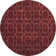 Premium Machine Washable Cerrito AMF564 Burgundy Rug