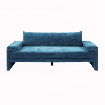 Upholstered 80.7" Sofa Couch with Wide Armrests