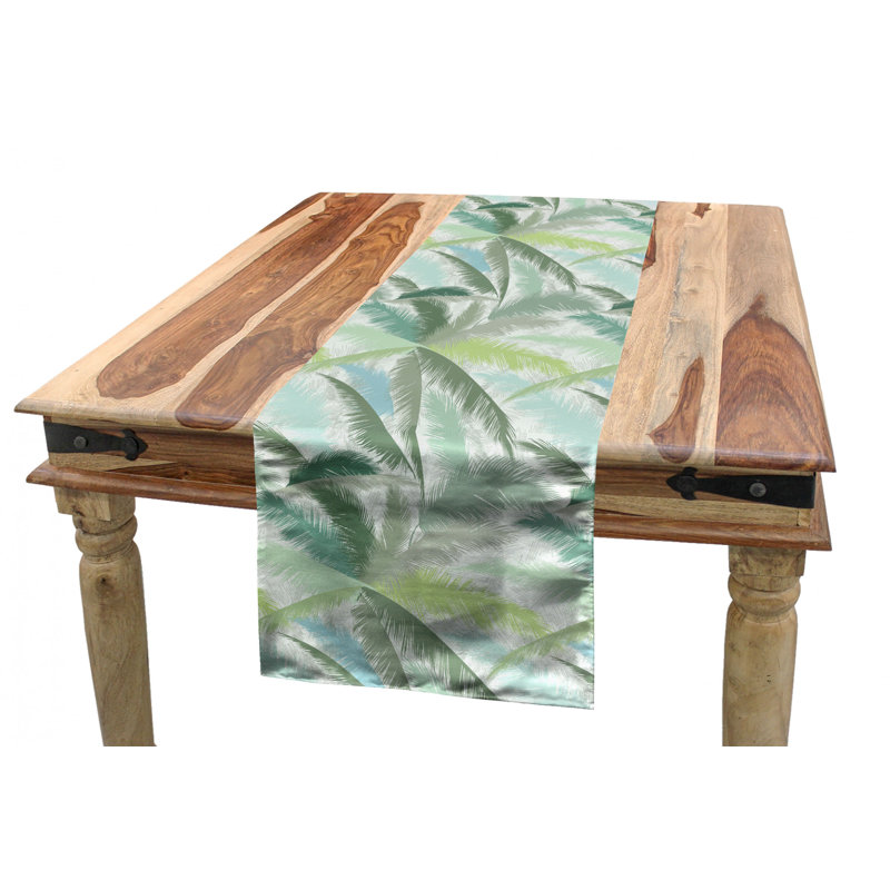 Palm Tree Table Runner, 72" x 16"