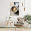 «Creamy Coffee Pour», art mural contemporain-1936298853