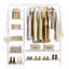 Hall Tree 45cm Wide with Shoe Storage-1976395639