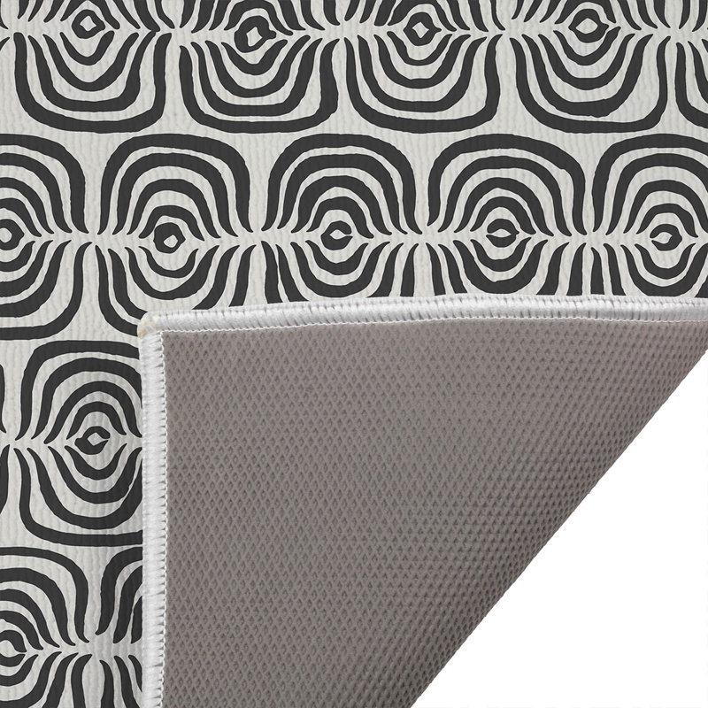 Paillasson d'extérieur The Way, Ivory, Charcoal, 24" W x 17" L