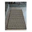 Tapis lavable noir à motif géométrique beige-1386096827