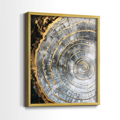 ABSTRACT Series CCxxvII - reproduction encadrée de qualité supérieure - prête à être accrochée - aucun clou requis - aucun clou requis
