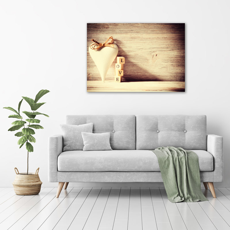 Love - Wrapped Canvas Print