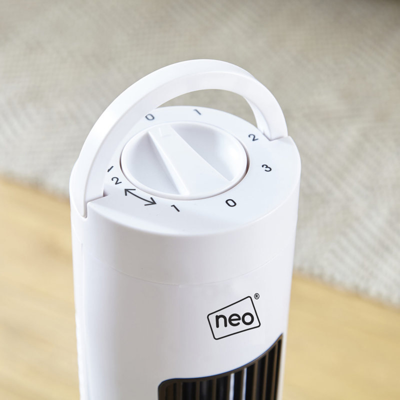 NeoDirect 73.5cm Oscillating Tower Fan, White