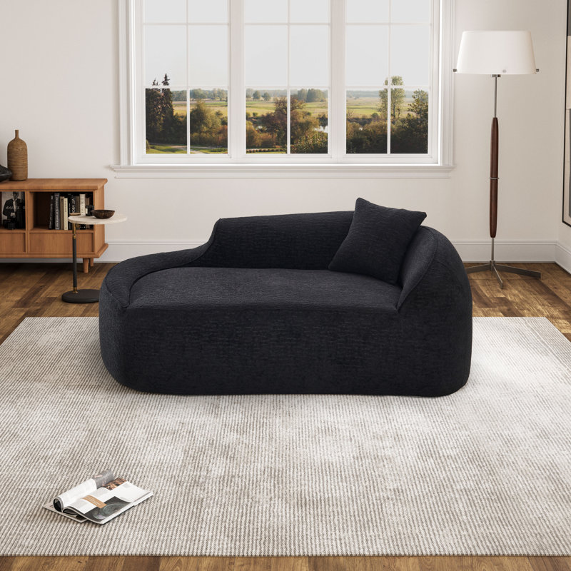Canapé Curved, Noir