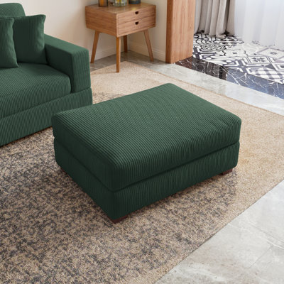 105.9cm Wide Square Solid Colour Standard Ottoman