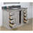 Aultman 48'' Single Bathroom Vanity with Marble Top-779589729