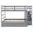 Bunk Bed with Trundle and Staircase-1999635933