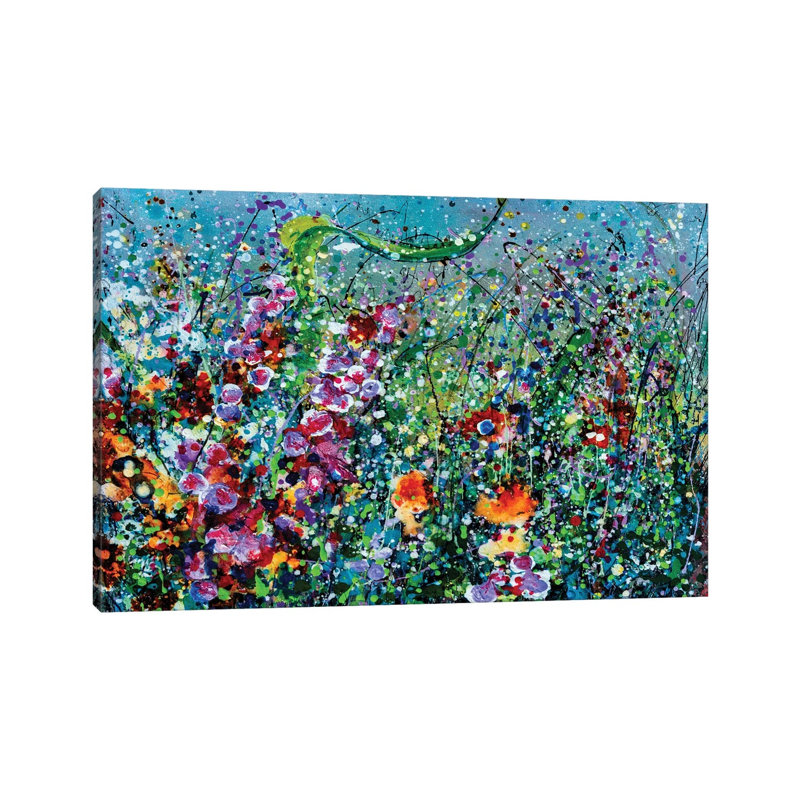 Whimsical Spring by Lena Owens - Painting on Canvas, 30.48cm H x 45.72cm W x 1.91cm D, Wrapped Canvas