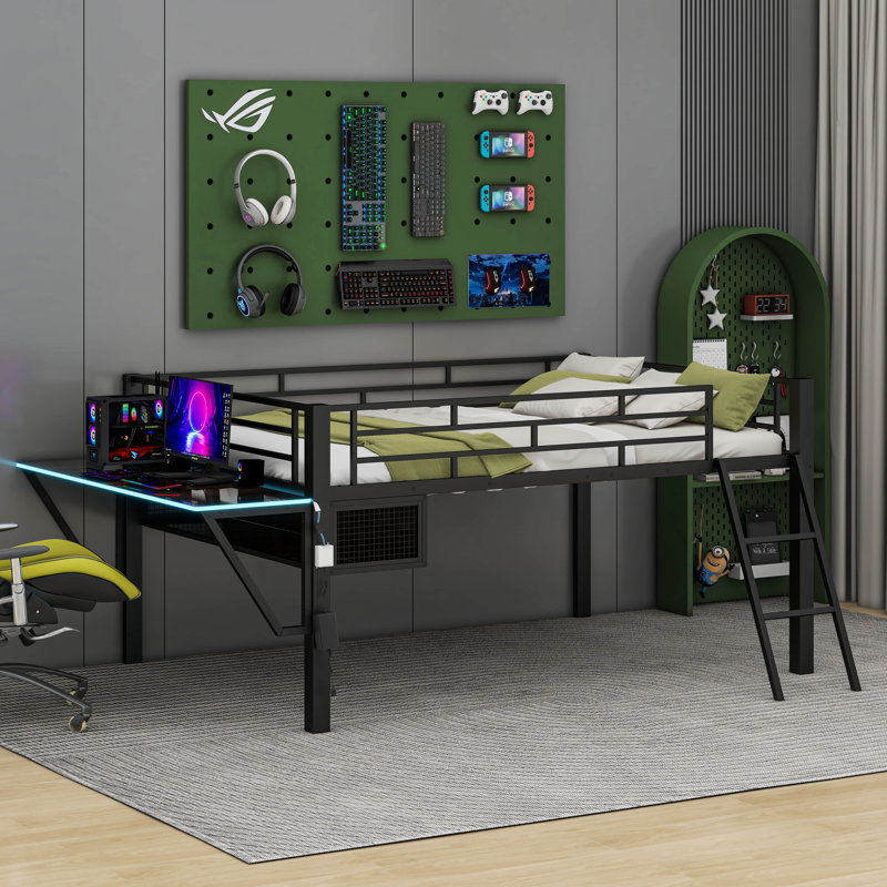  Aleemah Full Metal Slat Bed