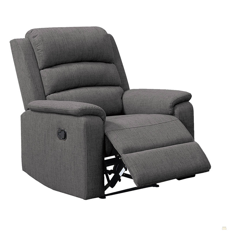 Fauteuil inclinable en tissu Burlap